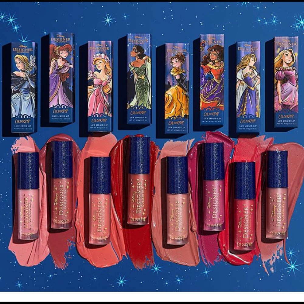 Disney colourpop lip set
